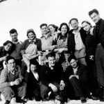 Members of the Franeker Kibbutz in 1940/1941. Photo: Ghetto Fighter's Museum.
