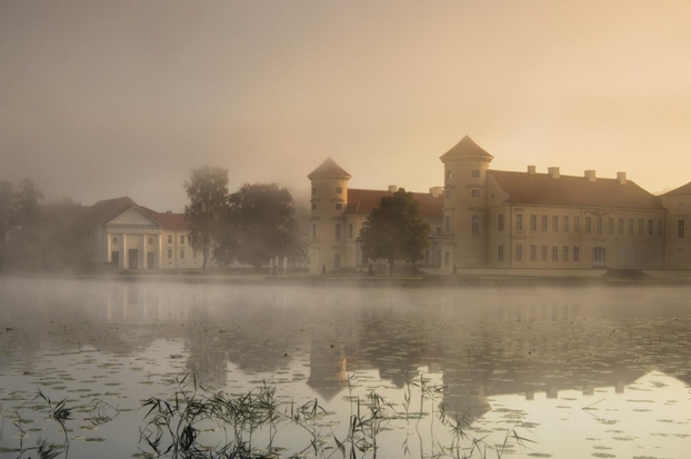 A Morning View of the Palace in Rheinsberg