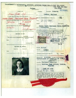 Marianne Mosevius Visa for USA