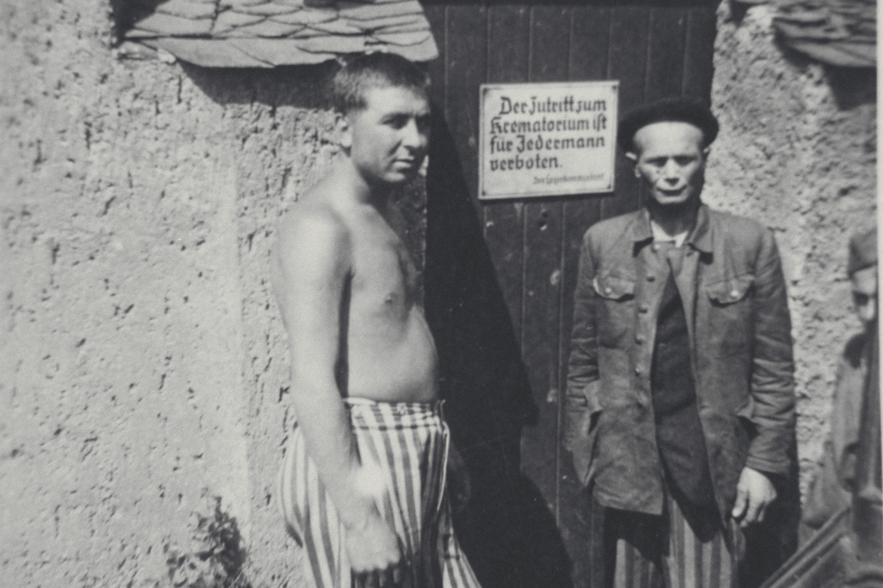 Prisoners in Buchenwald at the time of liberation