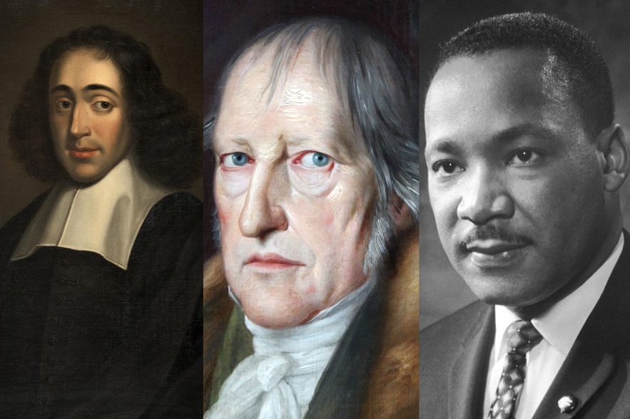 Baruch Spinoza, Hegel, and King