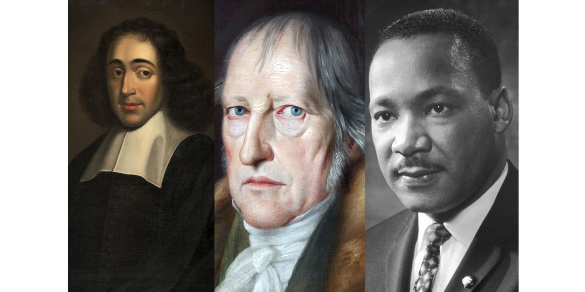 Baruch Spinoza, Hegel, and King