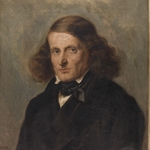 Portrait of Leopold Zunz, at the age of 49