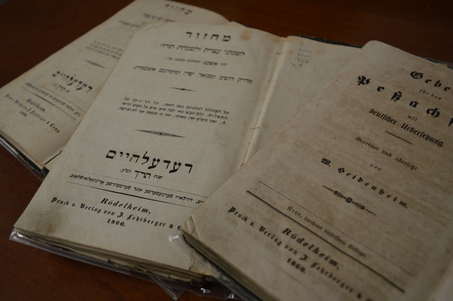 Three Editions of Roedelheim Mahzor from 1860