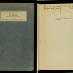 Cover and title page of "Elias Bickermann, Die Makkabäer,1935 (Bücherei des Schocken Verlags ; 47)"
