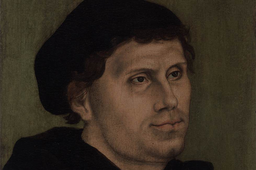 Luther as a Monk, by Lucas Cranach