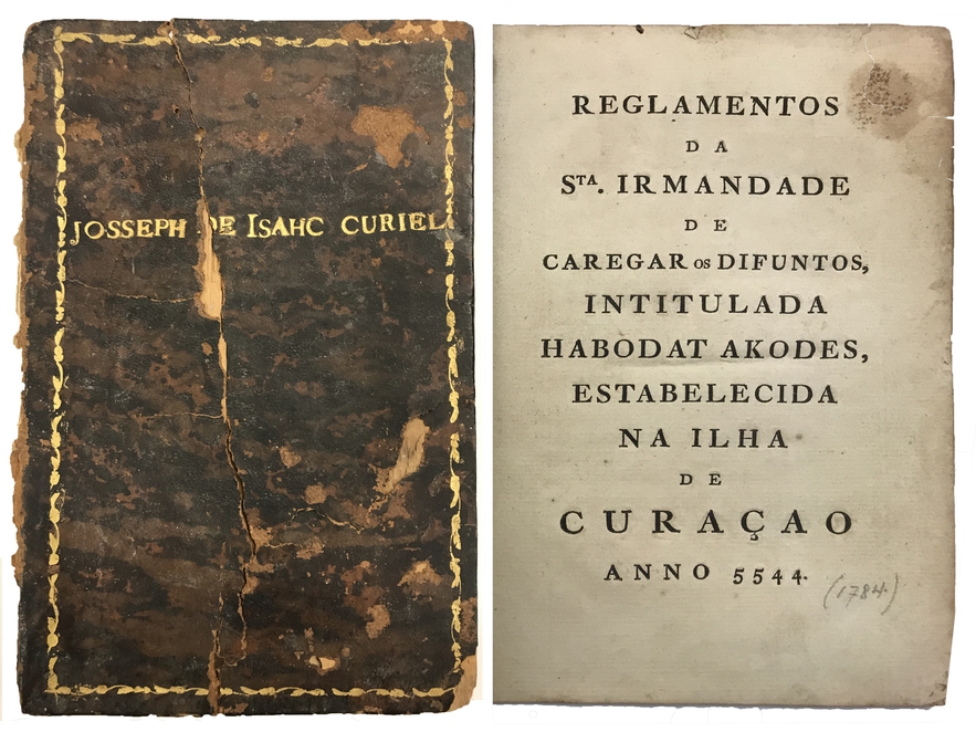 A book from the Jewish community of Curacao