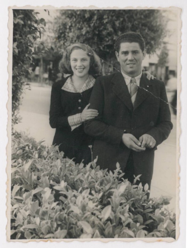 Gerty and Zalman, Tel Aviv, around 1940