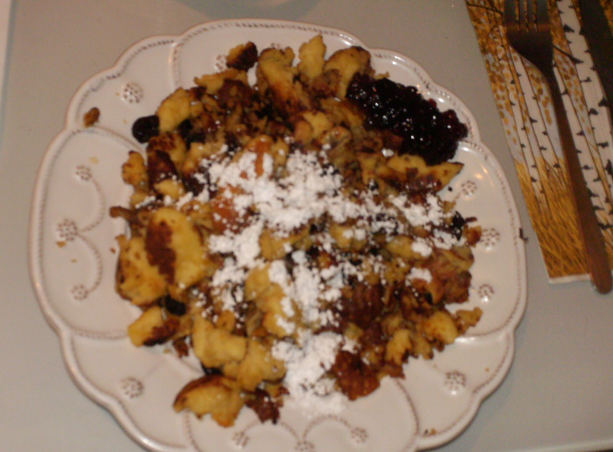 Kaiserschmarrn, finished