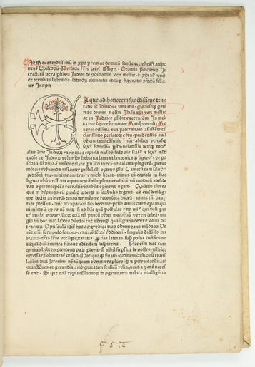 Petrus Nigri: Tractatus contra perfidos judeos, 1475 - first page