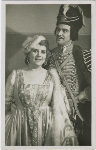 Judith Sander in the Strauss Operetta “Gypsy Baron"