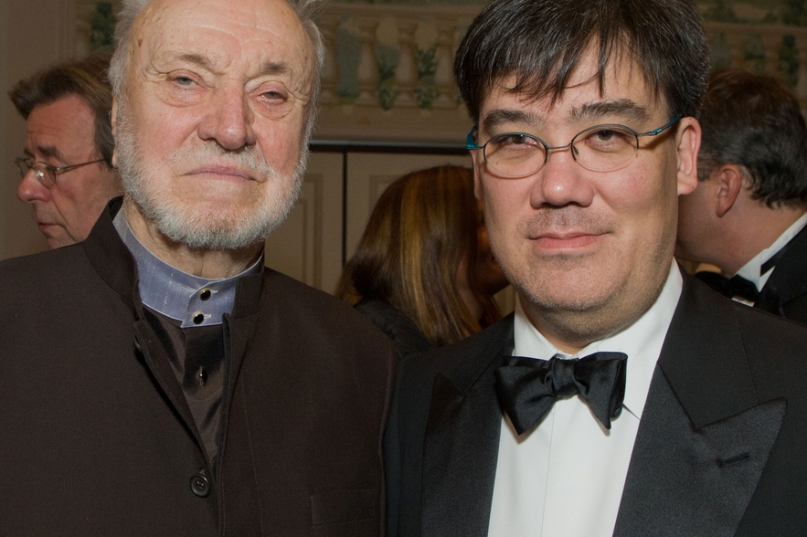 Kurt Masur and Alan Gilbert