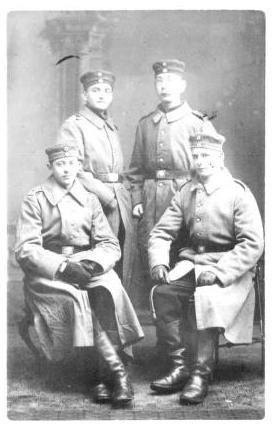 Photo of Max Gruenewald in German Military Uniform