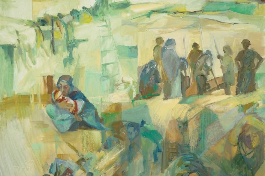 "Refugees" By Nora Kronstein Rosen