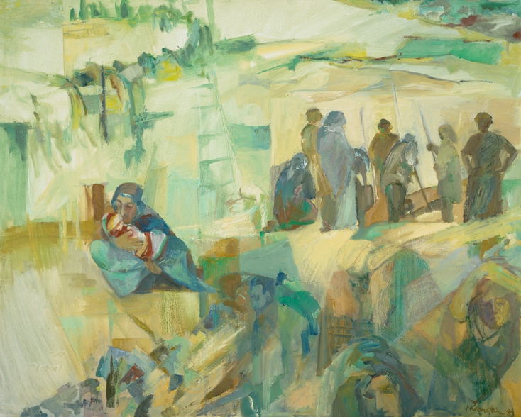 "Refugees" By Nora Kronstein Rosen