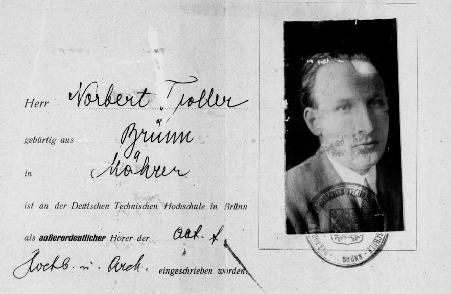 ID photo of Norbert Troller