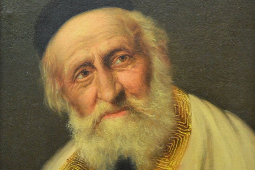 A. Heine, Portrait of a Rabbi, c. 1860