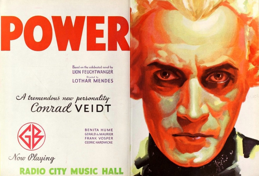 Power / Jew Suess Poster with Conrad Veidt