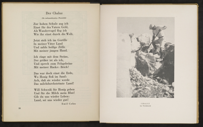 "Der Chalutz" in Jüdischer Kinderkalender Jg. 2 (1929/1930)