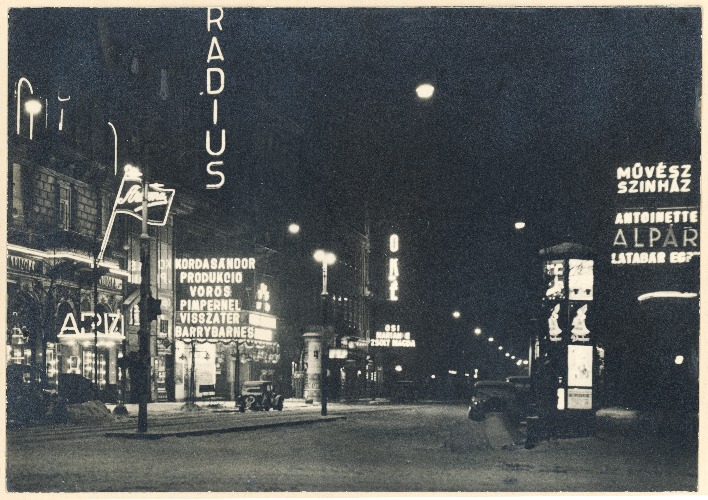 Theaters on Nagymező Street in Budapest