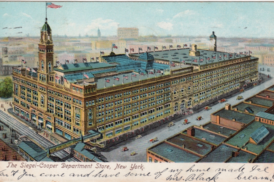 Siegel-Cooper Postcard