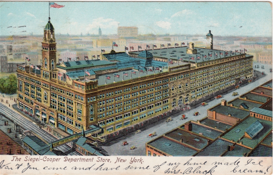 Siegel-Cooper Postcard